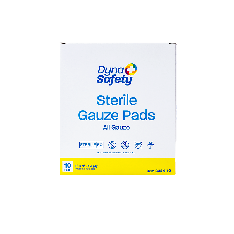 dynarex dynasafety gauze pads