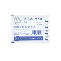 dynarex dynasafety non adherent pads