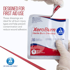 dynarex dynasafety xeroburn™ burn dressing