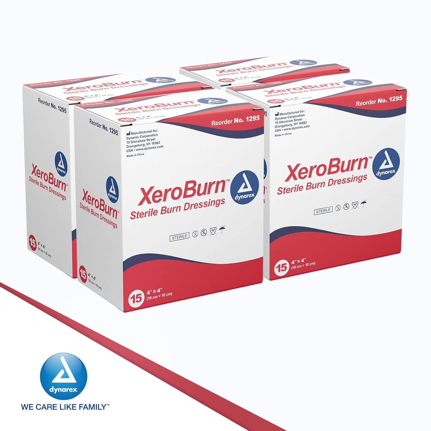 dynarex dynasafety xeroburn™ burn dressing