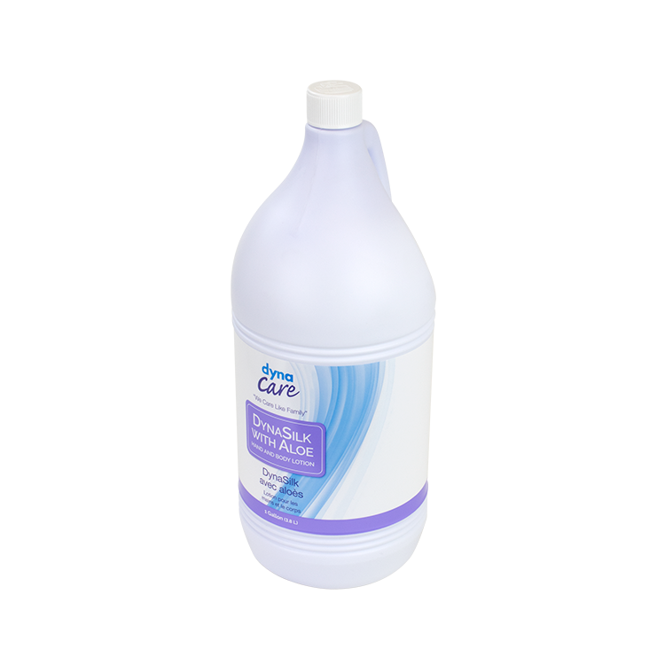 dynarex dynasilk with aloe hand and body lotion