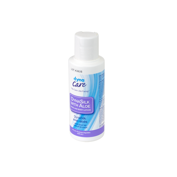 dynarex dynasilk with aloe hand and body lotion
