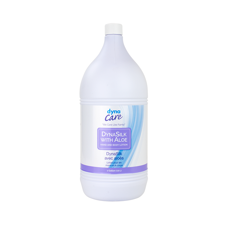 dynarex dynasilk with aloe hand and body lotion