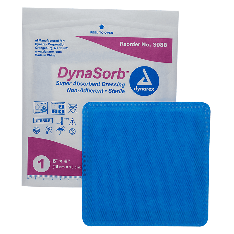 dynarex dynasorb super absorbent dressings