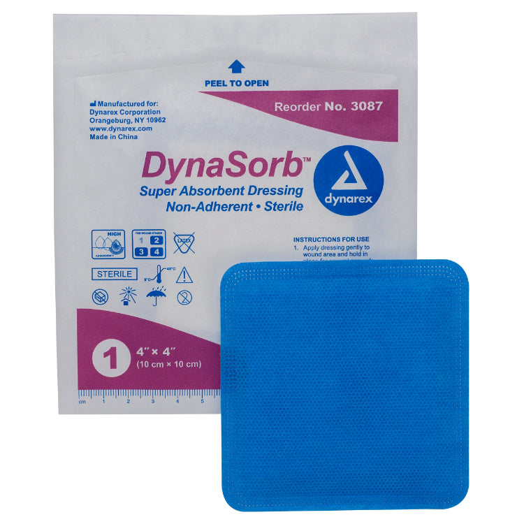 dynarex dynasorb super absorbent dressings