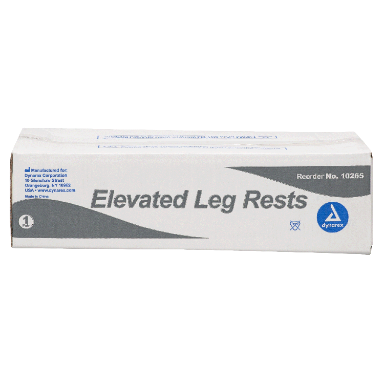 dynarex elevated leg rest