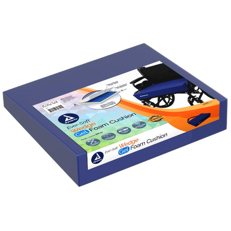 dynarex ever soft wedge gel foam cushions