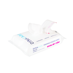 dynarex feminine hygiene wipe pack 40 wipes per pack