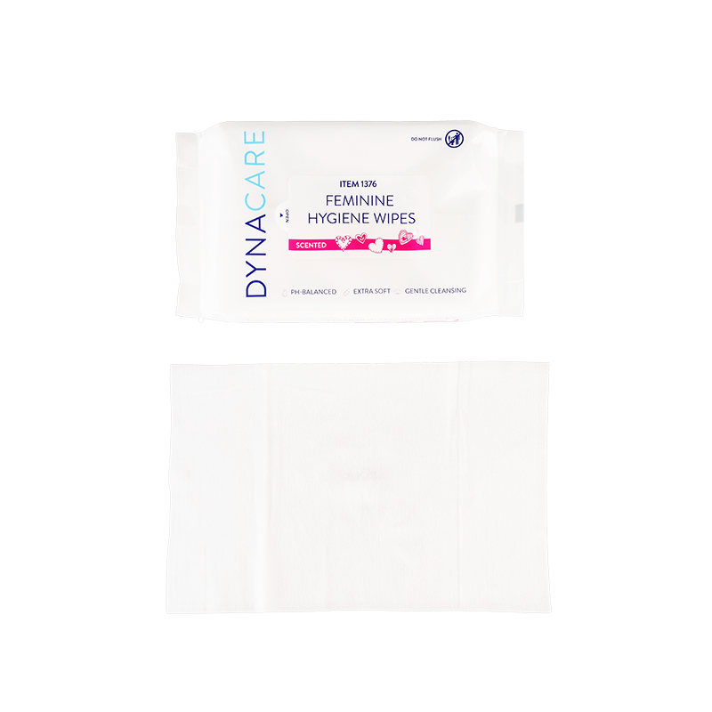 dynarex feminine hygiene wipe pack 40 wipes per pack