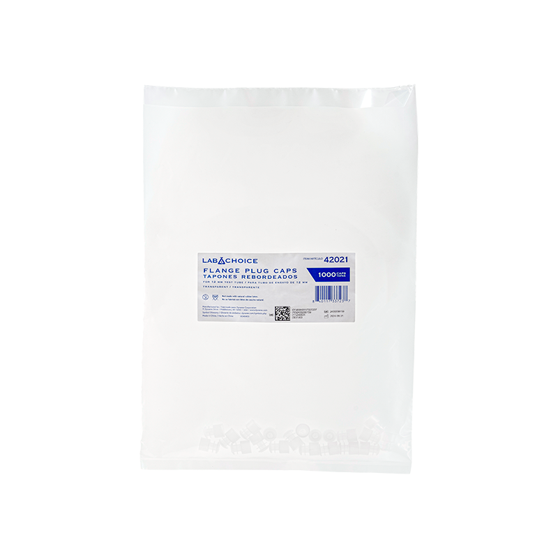 dynarex flange plug caps for test tubes