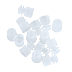 dynarex flange plug caps for test tubes