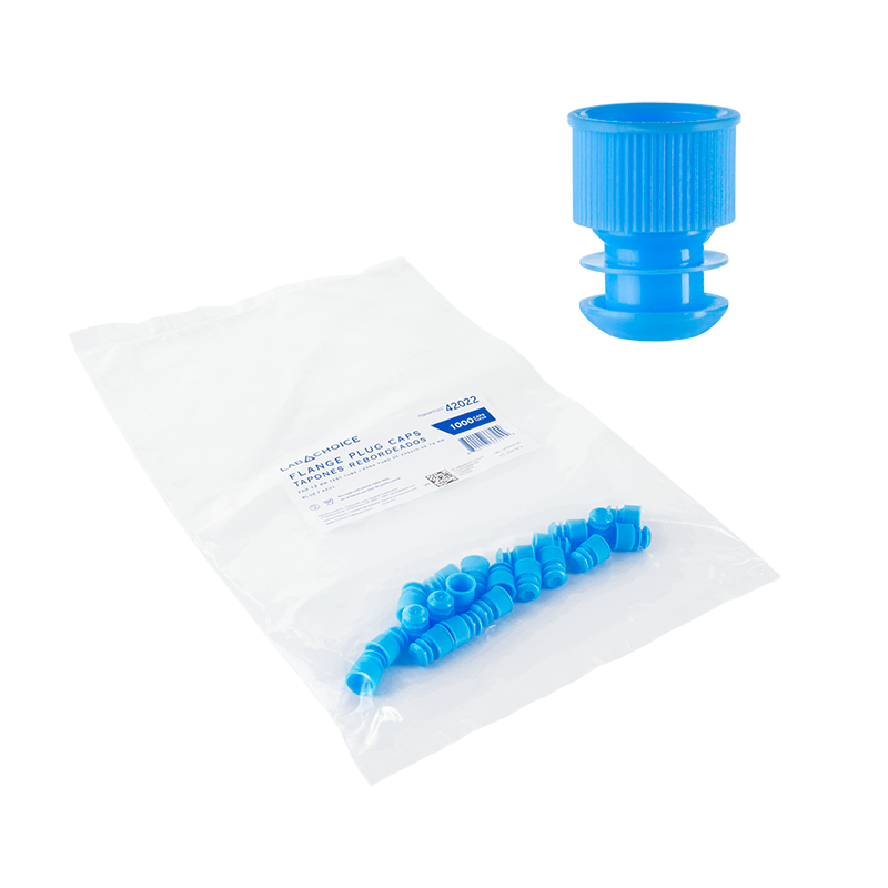 dynarex flange plug caps for test tubes