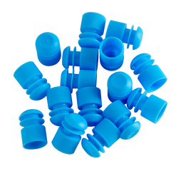 dynarex flange plug caps for test tubes