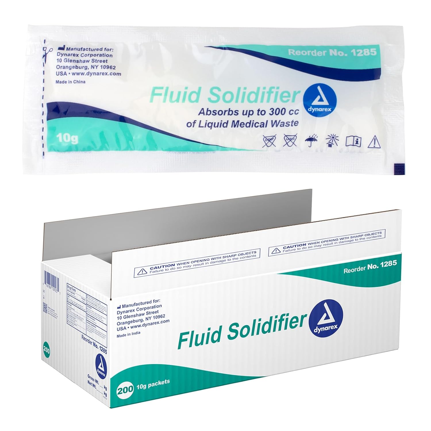 dynarex fluid solidifier