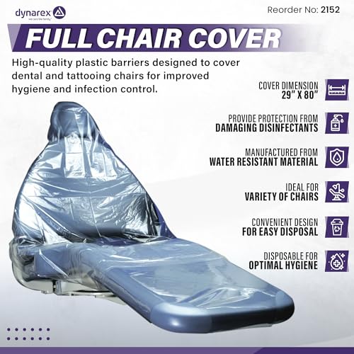 dynarex full chair cover pack type 3 box per case
