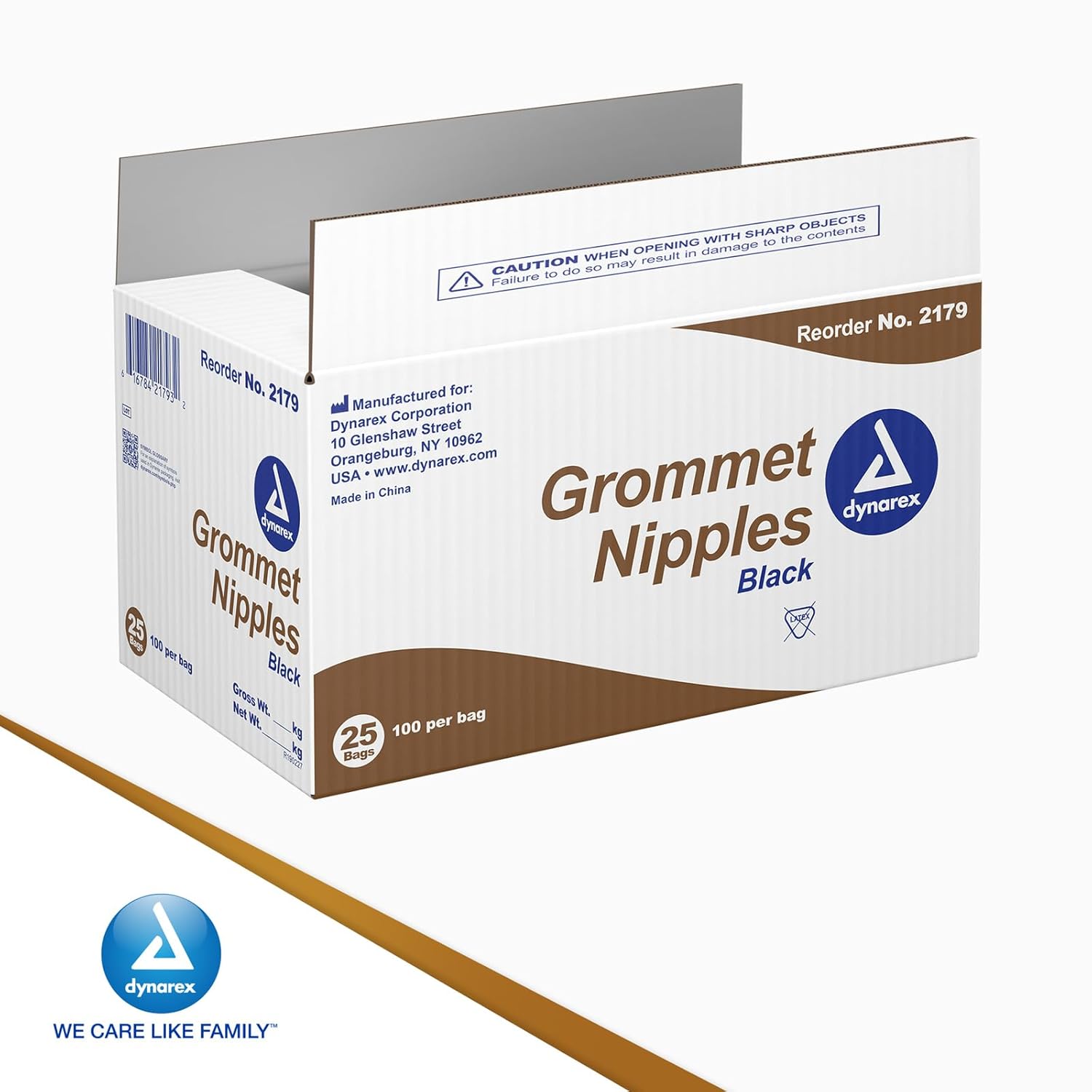 dynarex grommet nipples