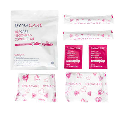dynarex her care necessities complete kit