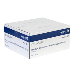 dynarex hercare necessities feminine hygiene wipes