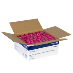dynarex hercare necessities feminine hygiene wipes
