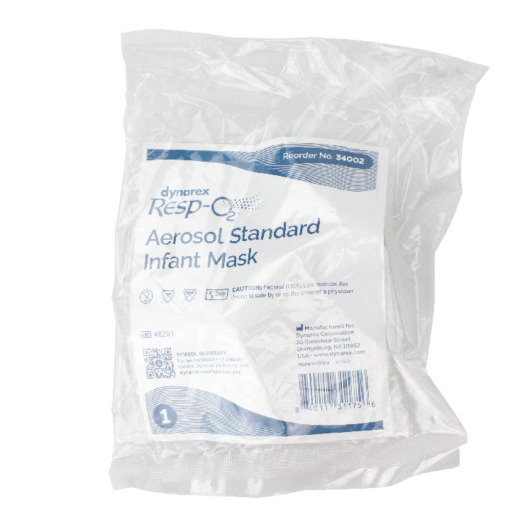 dynarex infant aerosol standard mask