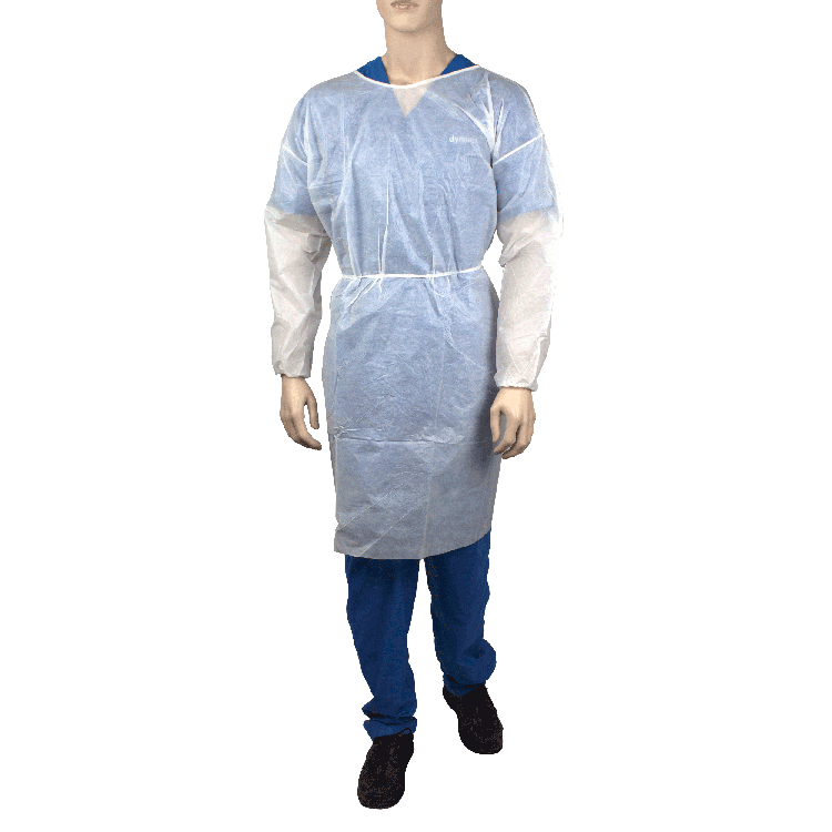 dynarex isolation gowns