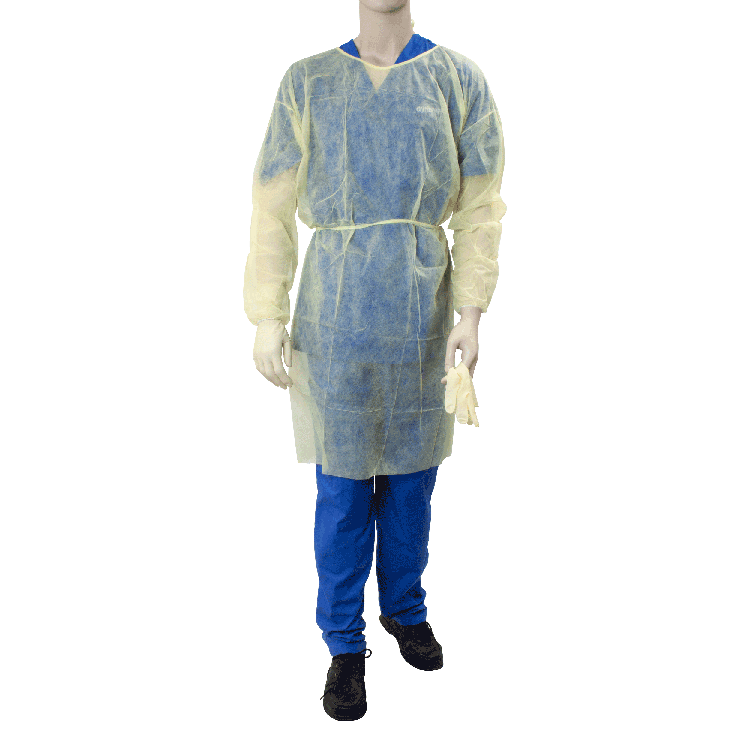 dynarex isolation gowns