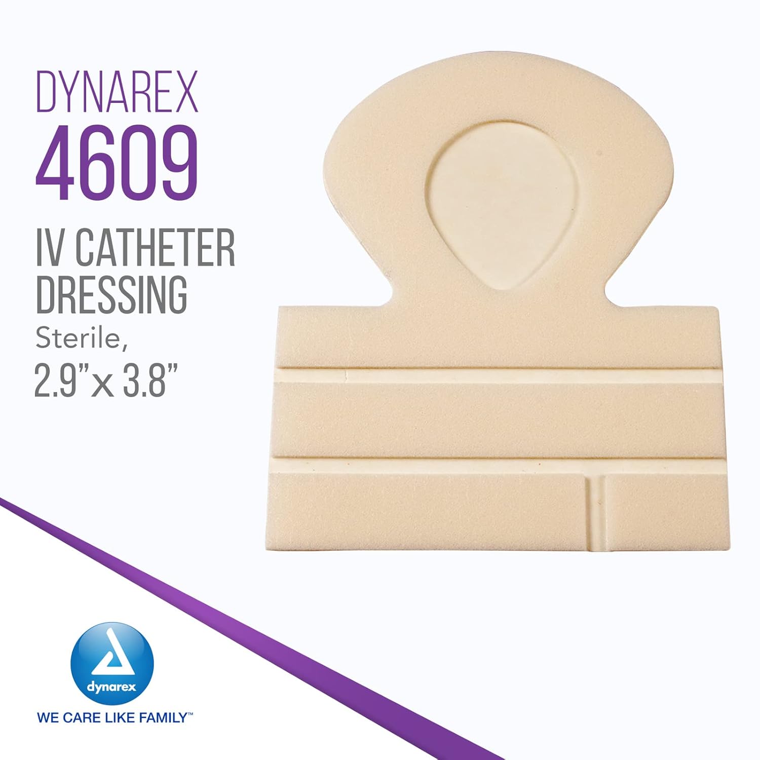 dynarex iv catheter dressing pack type 100 per box