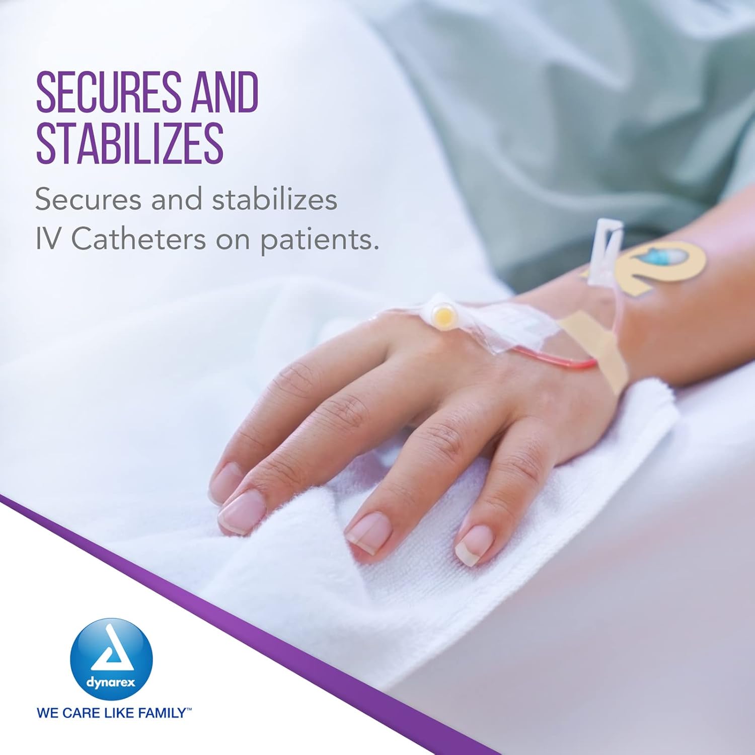 dynarex iv catheter dressing pack type 100 per box