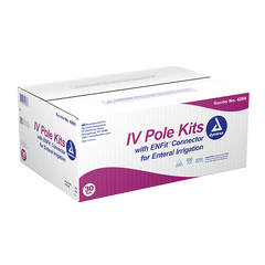 dynarex iv pole kit pack type 30 box per case
