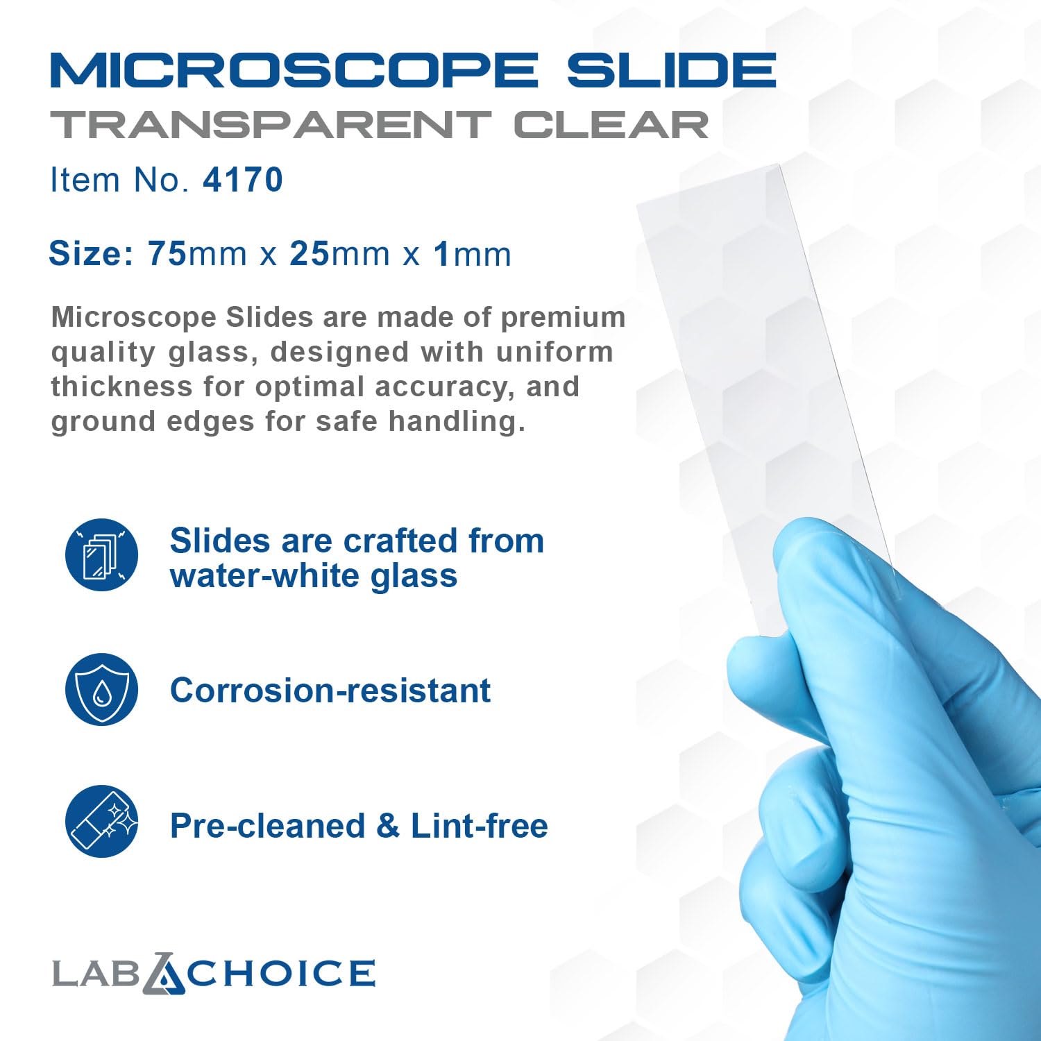dynarex microscope slides