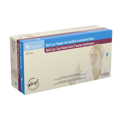 dynarex multi care vinyl exam gloves powder free