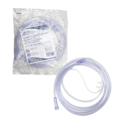 dynarex nasal oxygen cannula cushion tip with 14 crush resistant tubing