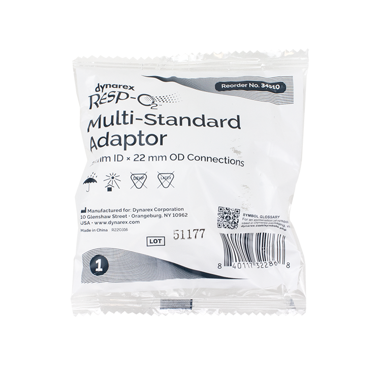 dynarex nebulizer tee connectors adaptors