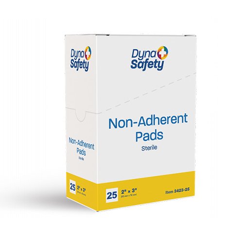 dynarex non adherent pads sterile