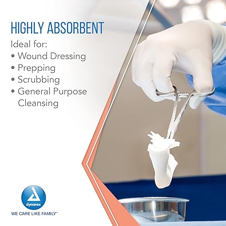 dynarex non woven sponges sterile non sterile