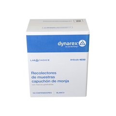 dynarex nuns cap specimen collection container
