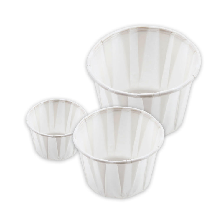 dynarex paper souffle cups