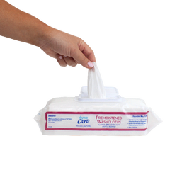 dynarex personal cleansing washcloth wet wipes