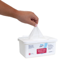 dynarex personal cleansing washcloth wet wipes