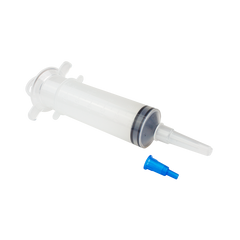 dynarex piston irrigation syringe 60 cc pack type 30 box per case