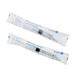 dynarex pre filled saline flush syringes