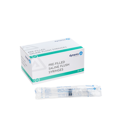 dynarex pre filled saline flush syringes