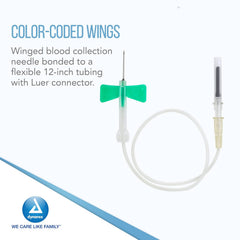 dynarex securesafe safety blood collection set