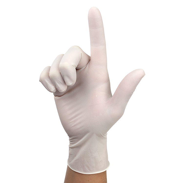 dynarex sensi grip latex exam gloves powder free