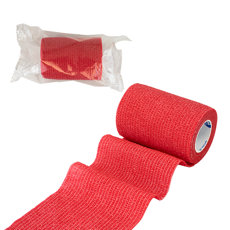 dynarex sensi wrap self adherent bandage rolls not made with natural rubber latex