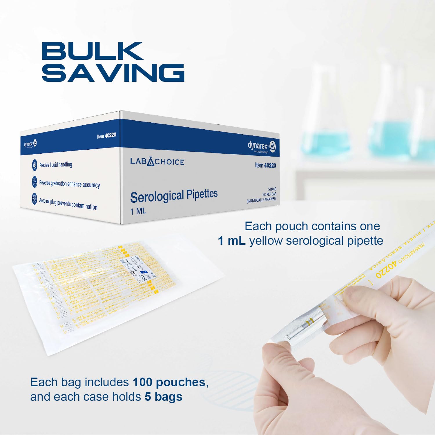 dynarex serological pipettes