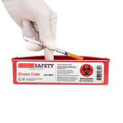 dynarex sharps crate