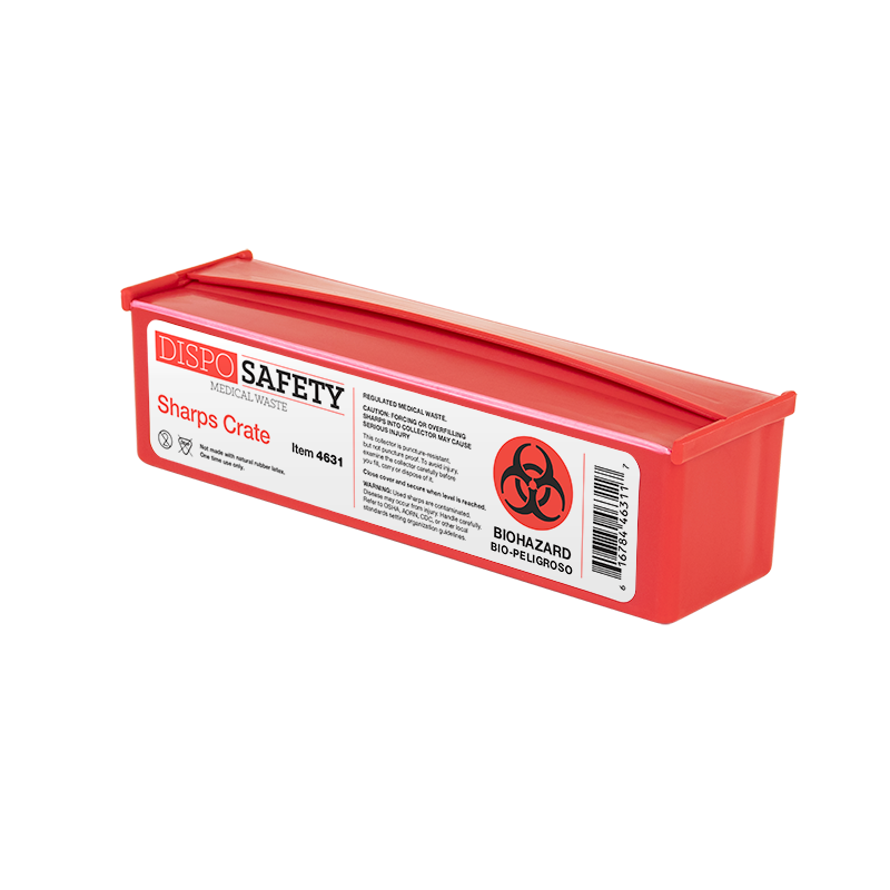 dynarex sharps crate