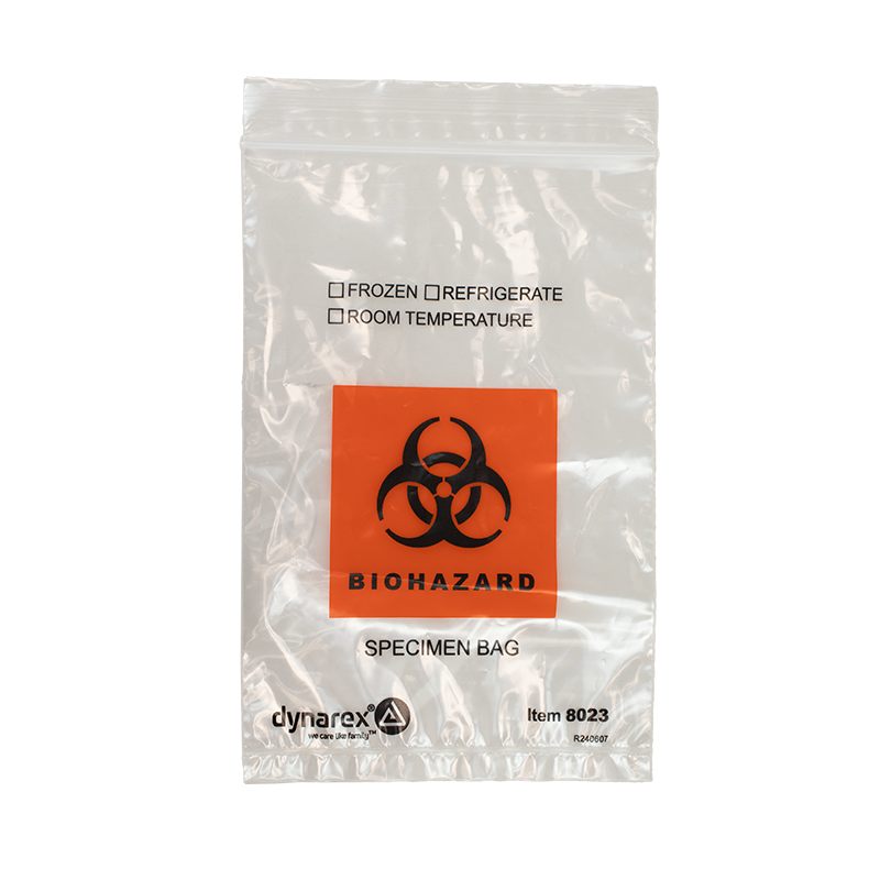 dynarex specimen bags