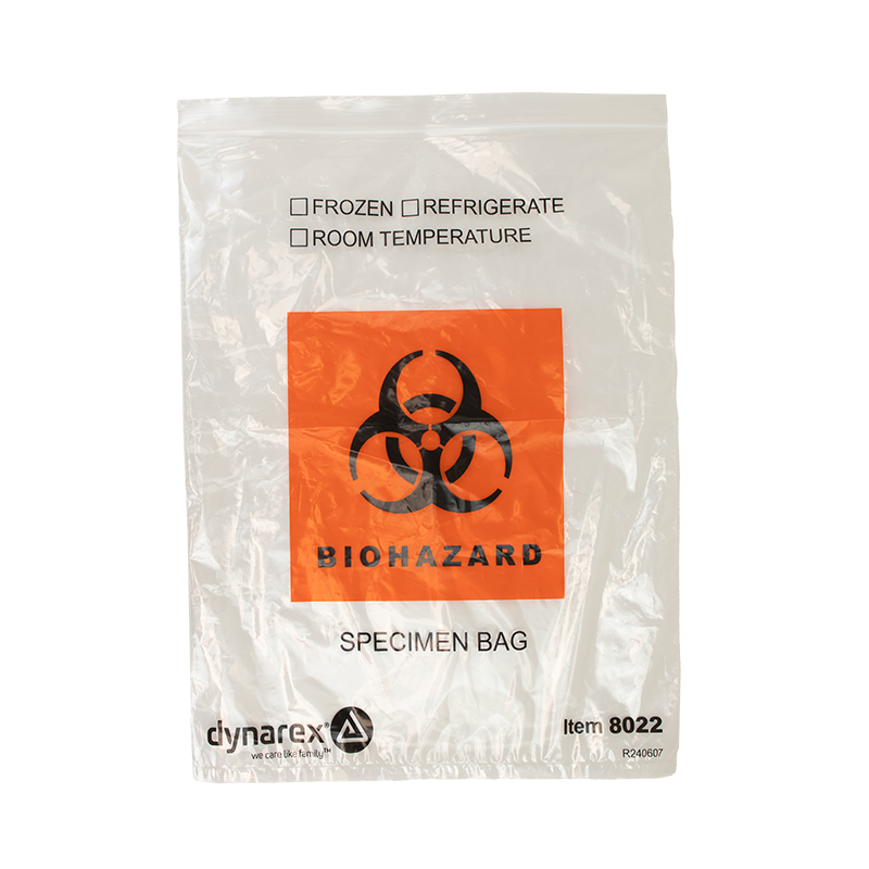 dynarex specimen bags